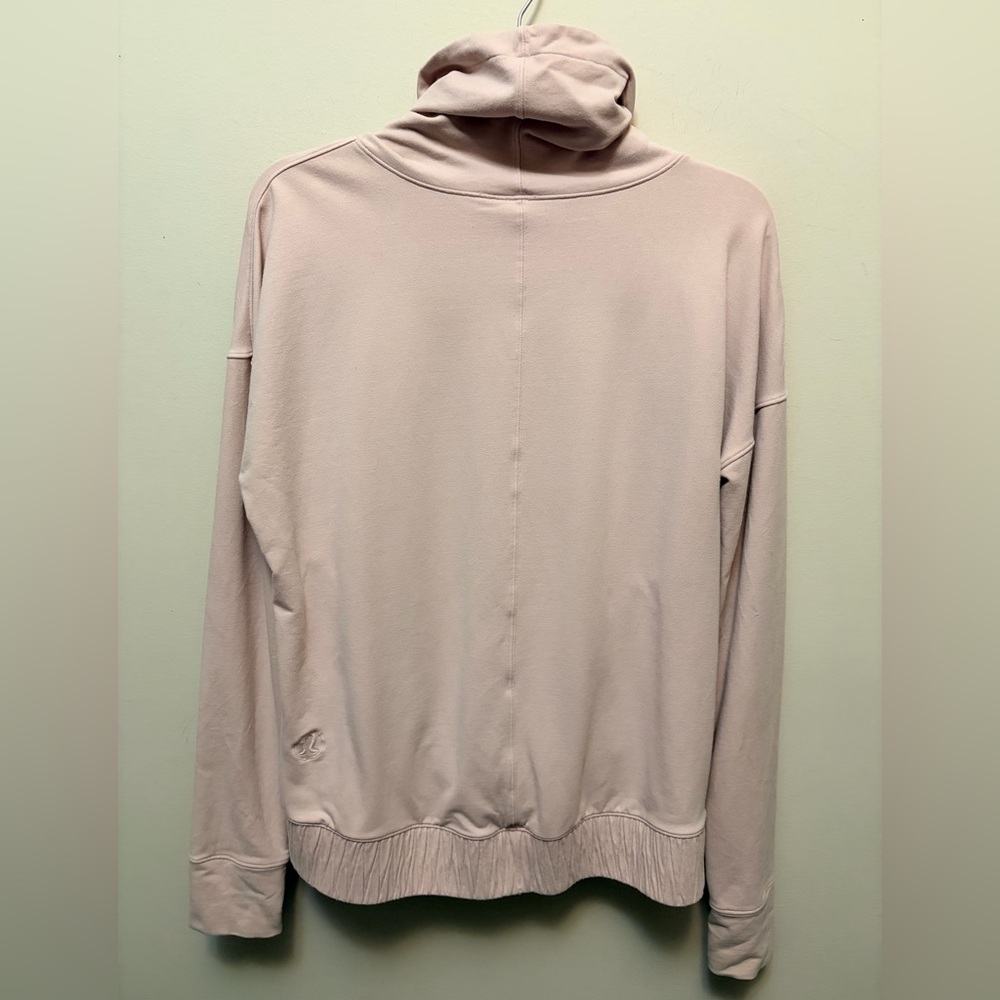 LULU LEMON Stress Less Pullover - Porcelain Pink - Picture 7 of 8